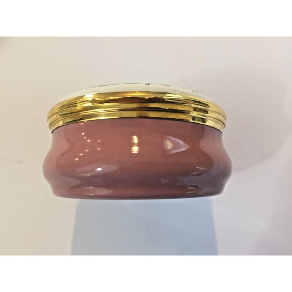 VTG 90's Crummles & Co. "Mother" Enamel Trinket Box From Gumps of San Francisco - Picture 4 of 8